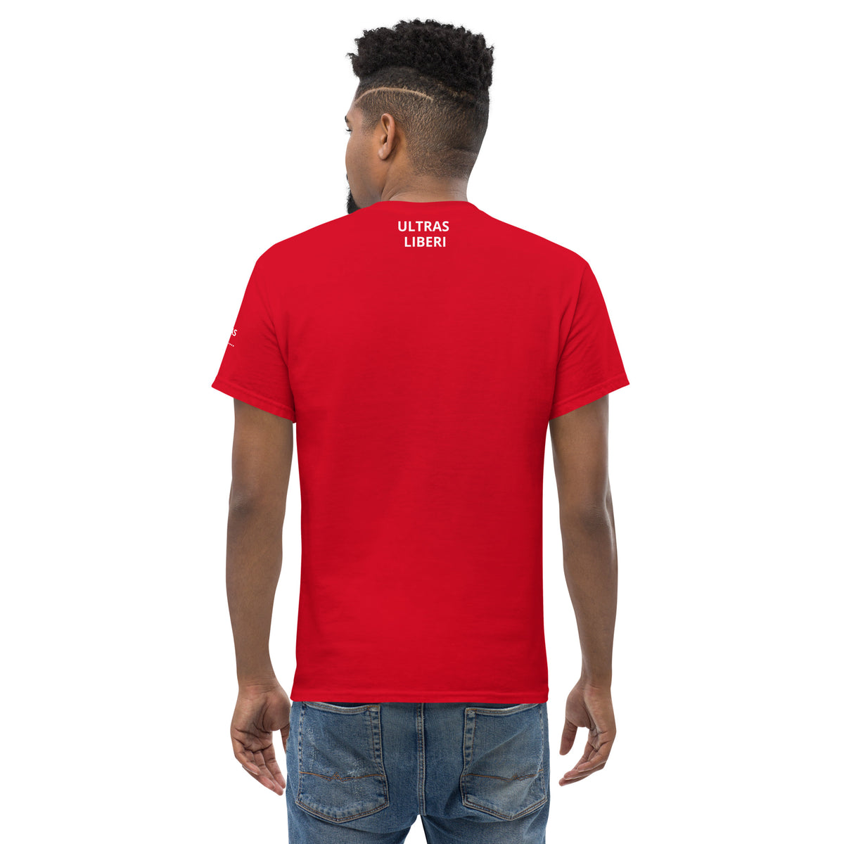T-shirt Ultras La Nostra Passione Non Ha Diffida GALESPORT – rossa, vista posteriore