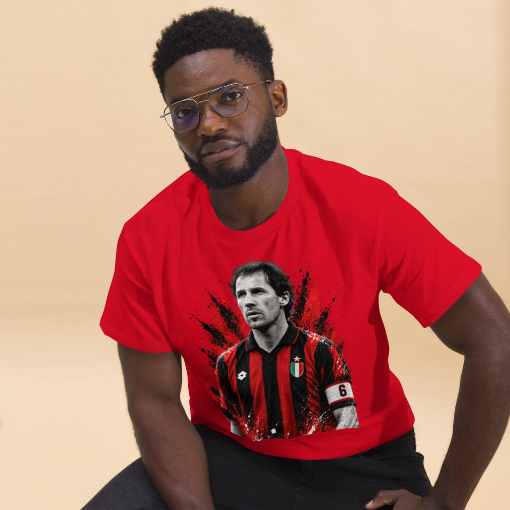 T-shirt Franco Baresi GALESPORT rossa – vista frontale