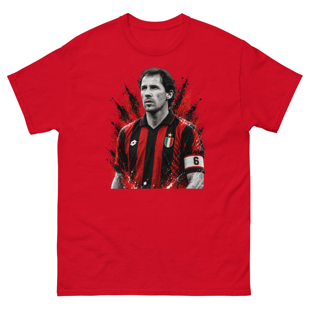 T-shirt Franco Baresi GALESPORT rossa – vista frontale