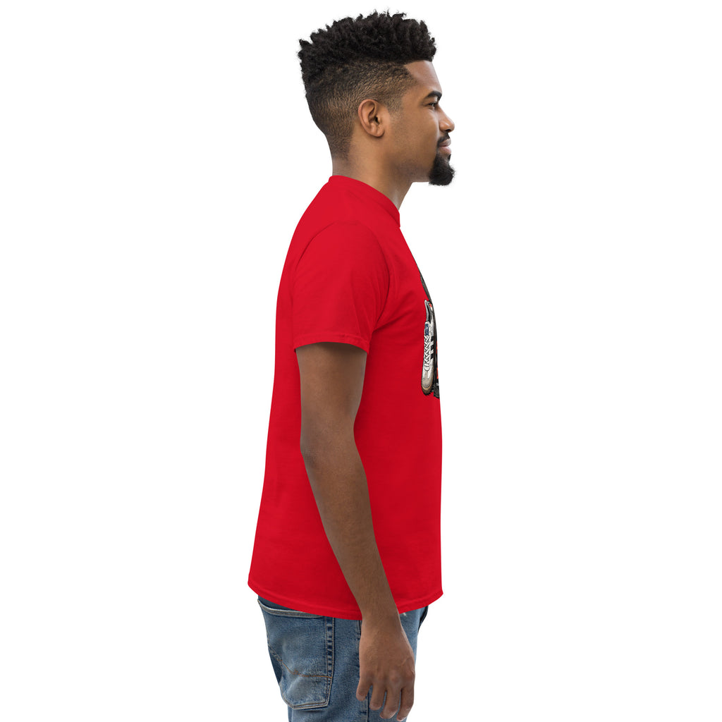 T-shirt Ultras La Nostra Passione Non Ha Diffida GALESPORT – rossa, vista laterale destra