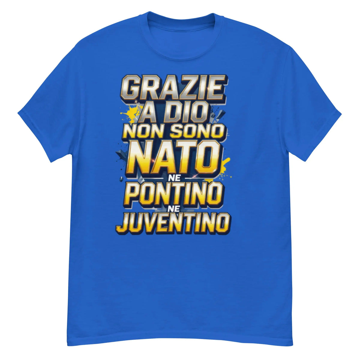 T-shirt Grazie a Dio Frosinone GALESPORT – grafica gialloblù