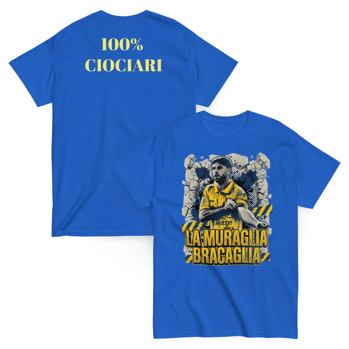 T-shirt Bracaglia GALESPORT – identità gialloblù Frosinone