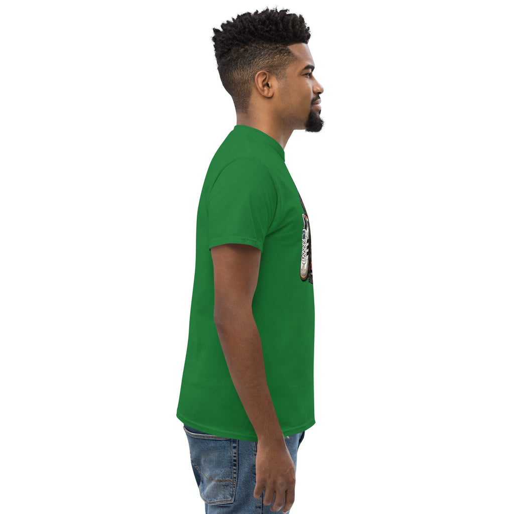 T-shirt Ultras La Nostra Passione Non Ha Diffida GALESPORT – verde turf, vista laterale destra