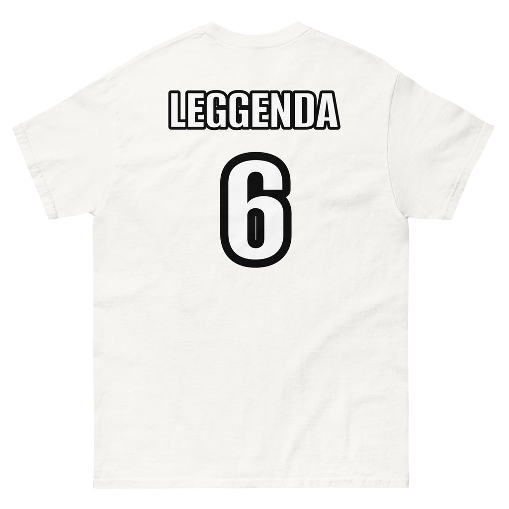 T-shirt Franco Baresi GALESPORT bianca – vista posteriore